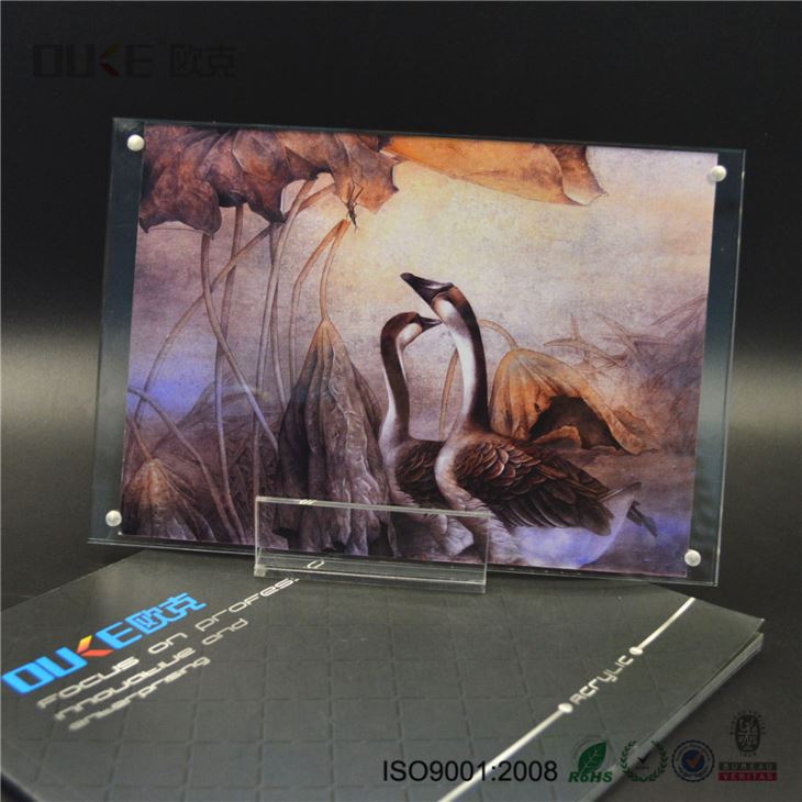 New Design High Quality Clear Acrylic Photo Frames 5×7