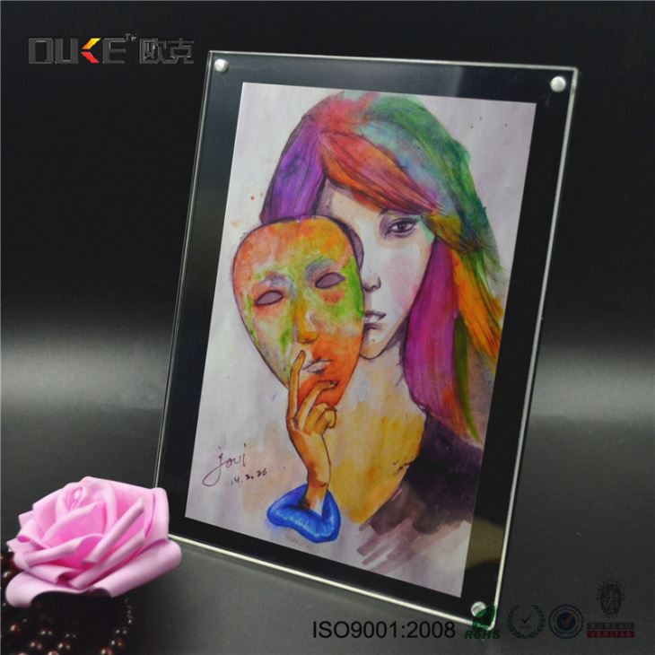 High Quality Handmade Acrylic Poster Frames Poster Holder