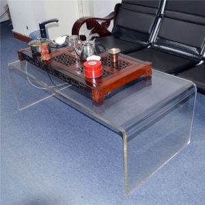 Design moderne de haute qualité Bureau acrylique clair