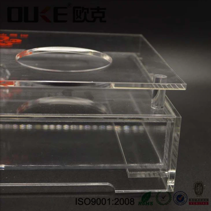 Factory Whole Custom Design Black Acrylic Display Box For Wine Cup