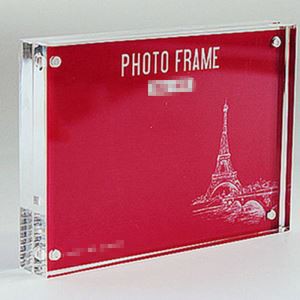 Usine chinoise gros acrylique Photo Frame bloc