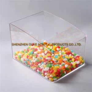 Taille différente Transparent acrylique Candy Candy stockage boitier