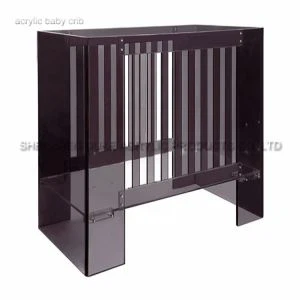 Personnalisé réglable bébé acrylique transparent pas cher berceaux en gros