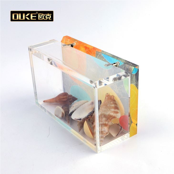 Clear Luxury UV Printing Acrylic Box