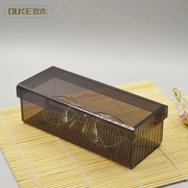 Wholesale Brown Acrylic Glasses Box