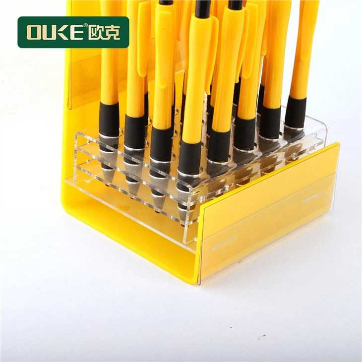 Yello Acrylic Pen Holder